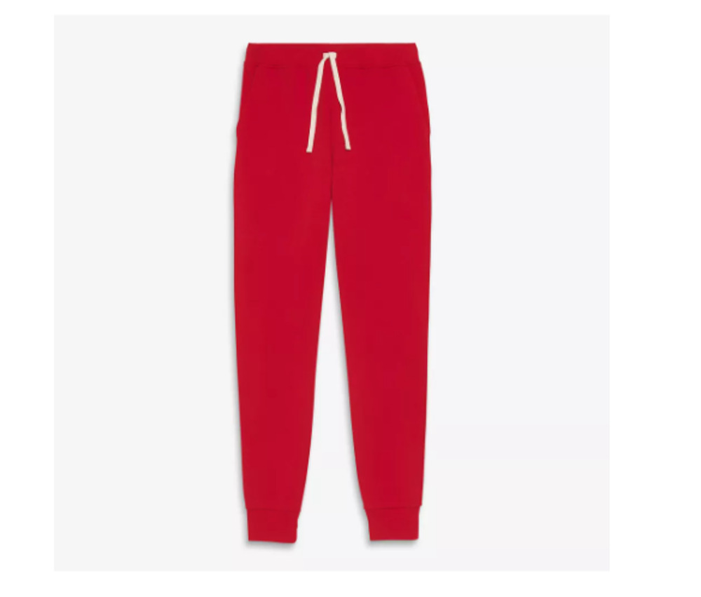 Primary Pajama Pants Organic Cotton Sz Small NWT Cherry Red